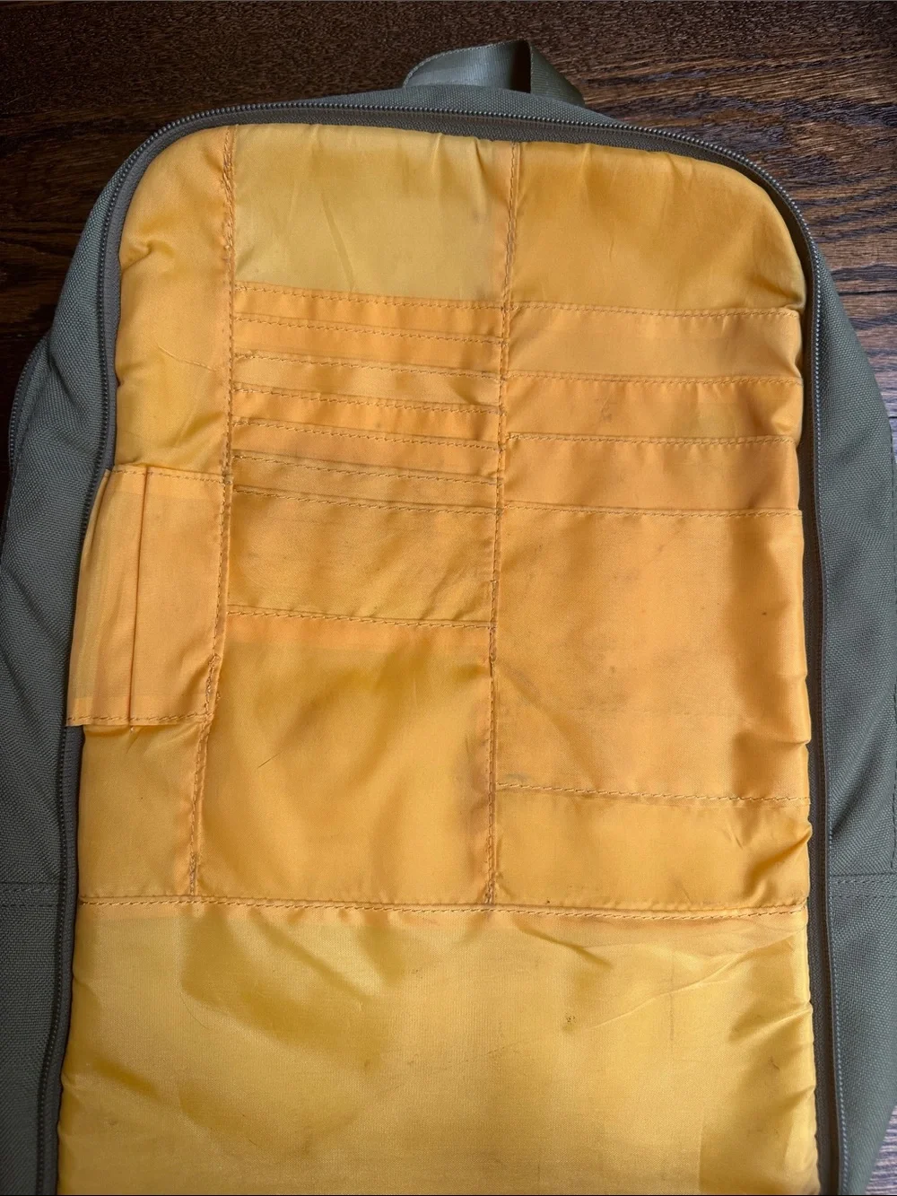 Brooklyn Industries Olive Canvas Backpack